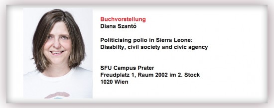 MED | Buchvorstellung Politicising polio in Sierra Leone: Disabilty, civil society and civic agency