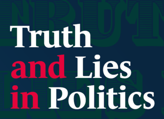 Conference on „Truth and Lies in Politics“