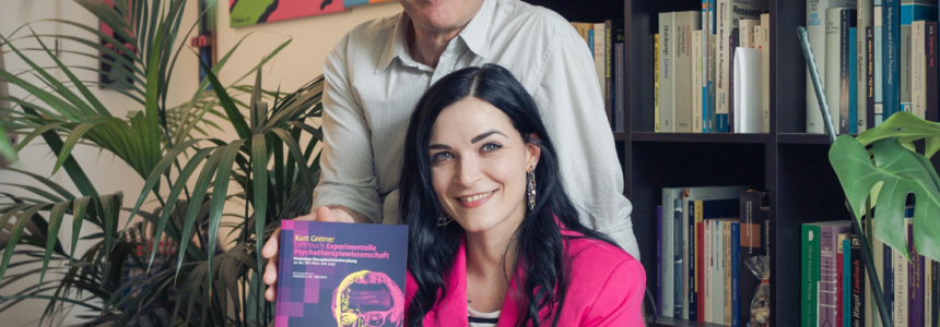 Kurt Greiner und Tamara Trebes präsentieren ihr neues Buch Experimentelle Psychotherapiewissenschaft