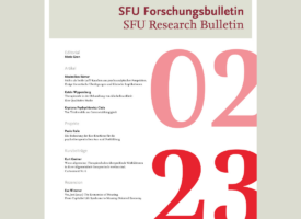 SFU Forschungsbulletin | Ausgabe 02/2023