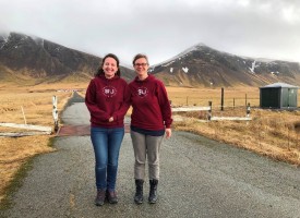 SFU-iFEMPOWER-Erzsebet and Eva in Iceland