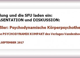BUCHPRÄSENTATION: Peter Geißler: Psychodynamische Körperpsychotherapie
