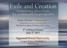 SFU Conference Vienna July 5th 2019 | Exile and Creation