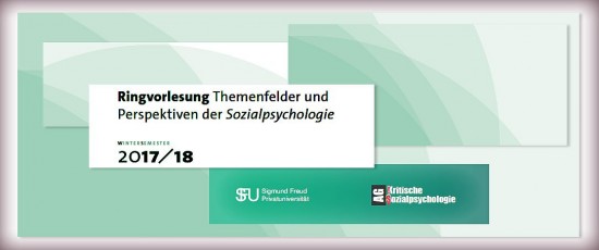 PSY | Ringvorlesung: Themenfelder und Perspektiven der Sozialpsychologie